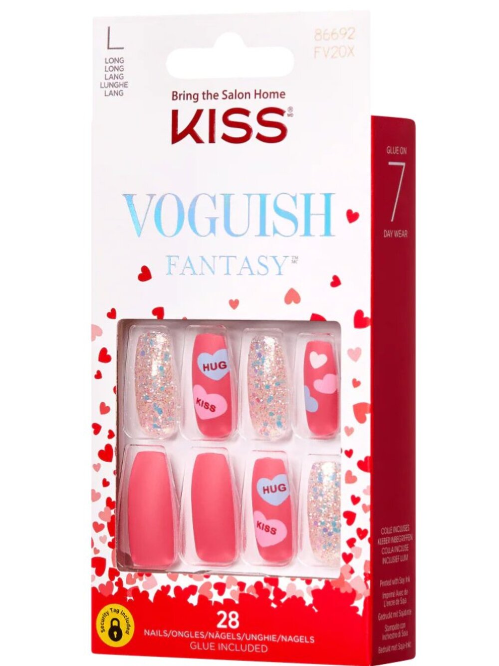 Kiss Voguish Fantasy Nails - Cute Date